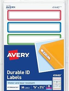 Lot #: 297 Kids Durable Labels