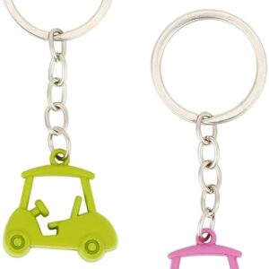Lot #: 316 2pcs Golf Cart Keychains