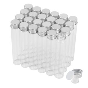 Lot #: 2317 30ml Glass Clear Test Tubes with Screw Caps