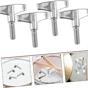 Lot #: 306 4pcs Metal Cymbal Nut Drum Wing Screws