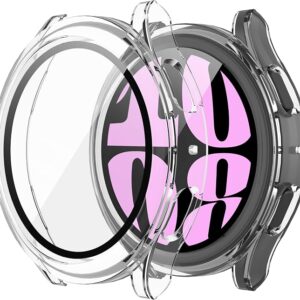 Lot #:127  Misxi 2-Pack Case + Tempered Glass for Galaxy Watch 6 40mm