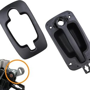 Lot #: 549 APPERFiT Exterior Door Handle with Bezel Cover Textured Black