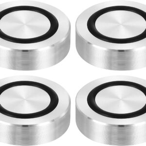 Lot #: Aluminum Circle Disc Glass Top Adapter