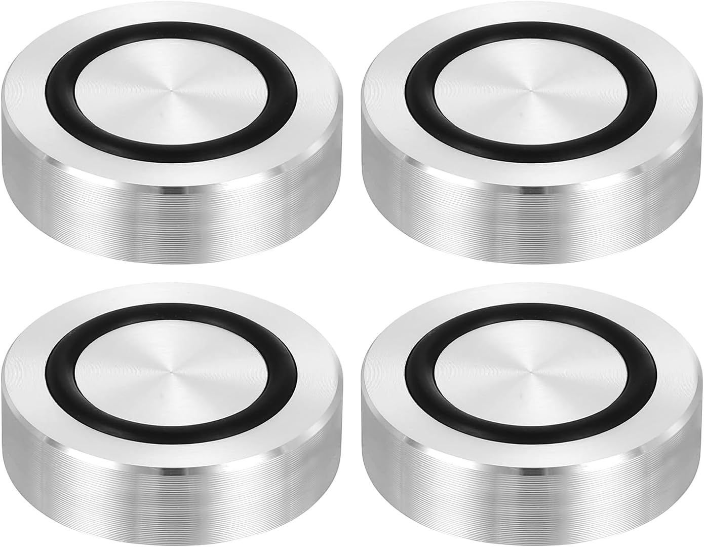 Lot #: Aluminum Circle Disc Glass Top Adapter