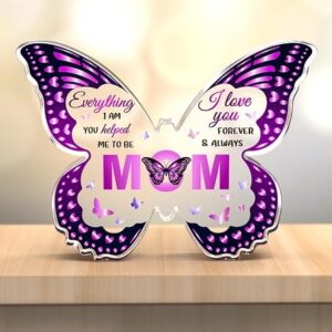 Lot #: 229 Butterfly-Shaped Acrylic Plaques Gifts