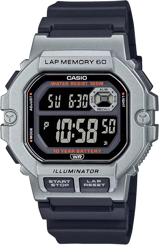 Lot #: 225 Casio Men’s Quartz Sport Watch with Resin Strap