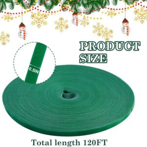 Lot #: 0138 Christmas Garland Ties Hook and Loop Decorative Wreath Holder