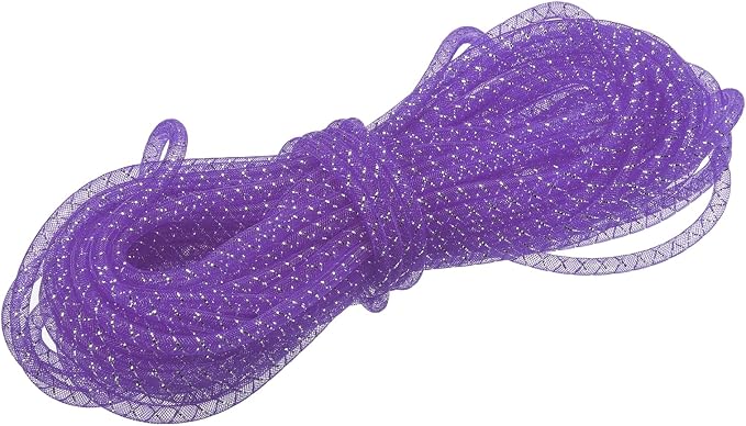 Lot #: 177 Generic 15 Yards Mesh Tube Inch Decor Tubing Flex for Wreath, Gift, Decorations