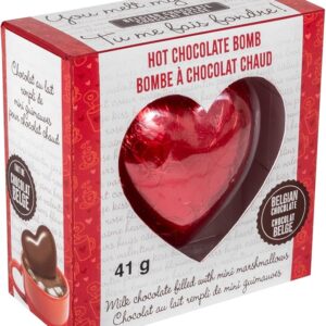 Lot #: 184 Heart-shaped Hot Chocolate Bomb