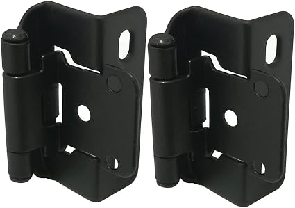 Lot #: 317 Partial warp 1/2 inch Inset Cabinet Hinges