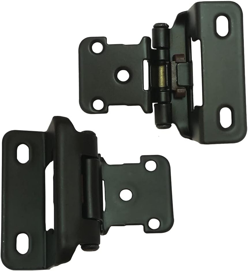 Lot #: 317 Partial warp 1/2 inch Inset Cabinet Hinges - Image 2
