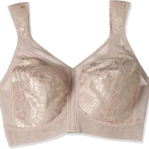 Lot #: 0213 Playtex Women's Wireless Bra Size 40DDD toffee