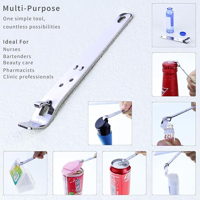 Lot #: 1325 Reel Clip Bottle Openers, Mini Opener Phial Vial Cap Remover - Image 2