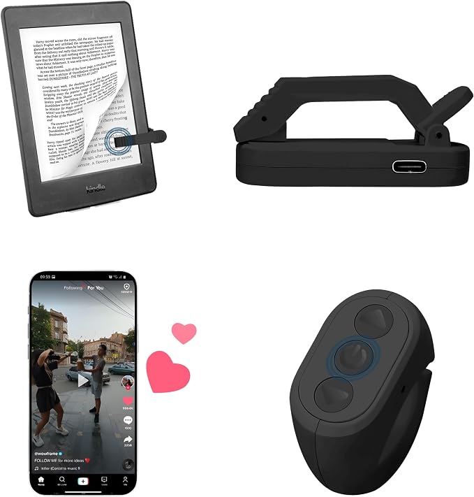 Lot #: 191 Remote Control Page Turner for Kindle Paperwhite Oasis