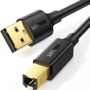 Lot #: 1075 Printer Cable USB 2.0 A Male to B Male, High Speed Scanner Cable