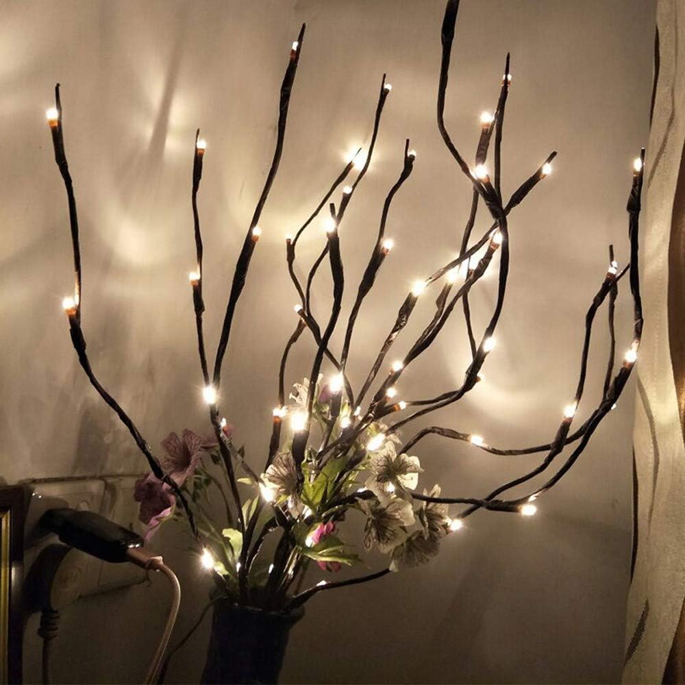 Lot # : 227 – FANTASEE 3 PACK 76CM LED TWIG LIGHT, 6 COLORS - Image 2