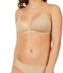 Lot #: 482 Capezio Womens Capezio Deep Neck Clear Back BraSports Bra