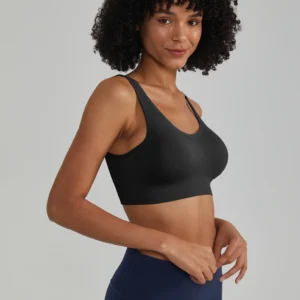 Lot #: 2285 Classic Adjustable Sports Bra with Four-Row Hook Closure