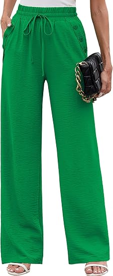 Lot #: 2134 Heymoments Women’s Wide Leg Straight Lounge Pants - Image 3