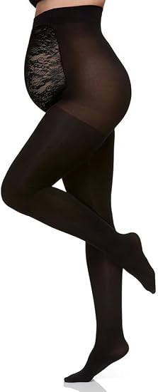 Lot #: 1598 Maternity Opaque PantyhoseTights