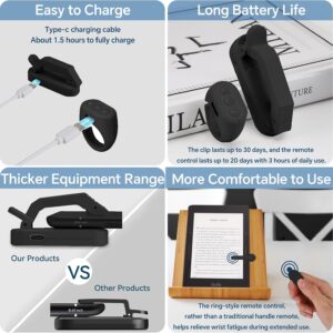 Lot #: 1600 Remote Control Page Turner for Kindle Paperwhite Oasis