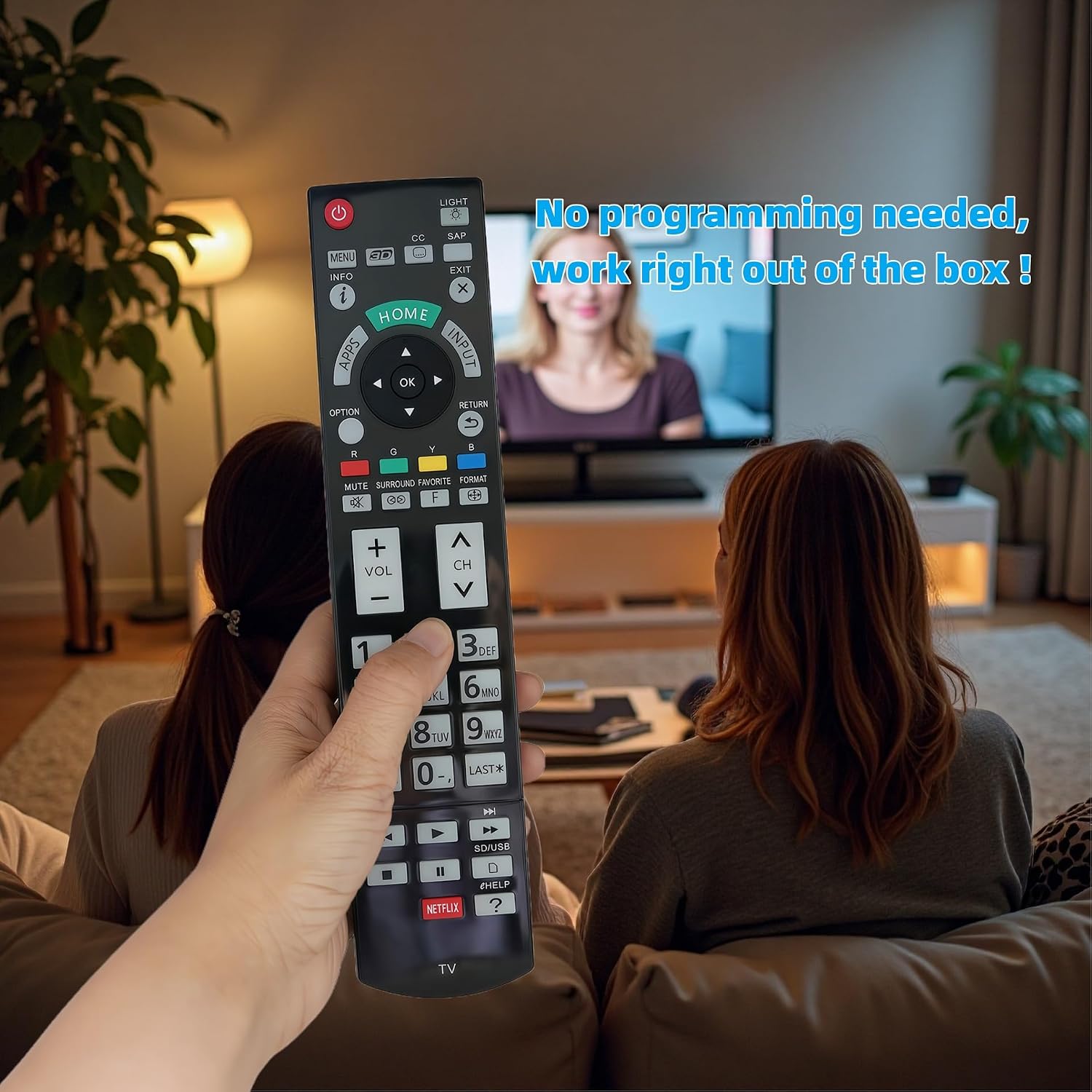 Lot #: 2394 Replaced Remote fit for Panasonic Viera - Image 2