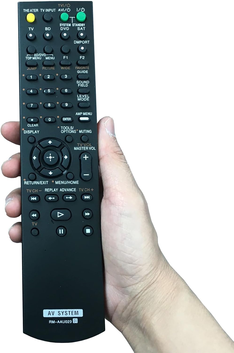 Lot #: 1297 Replacement Remote Control Compatible for Sony