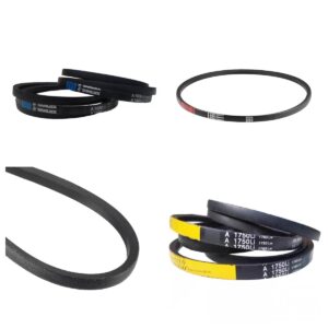 Lot #: 1795 Rubber V-Belt Wrapped Black