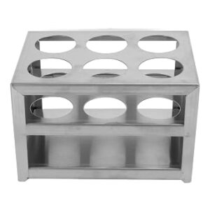 Lot #: 1998 Stainless Steel 6 Hole 3 Layer Laboratory