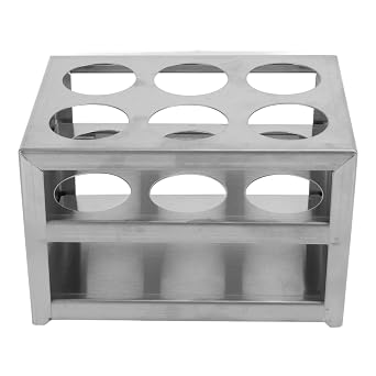 Lot #: 1998 Stainless Steel 6 Hole 3 Layer Laboratory