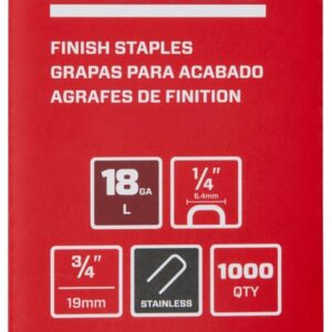 Lot #: 2111 Stainless Steel Finish 1,000 Count Pack