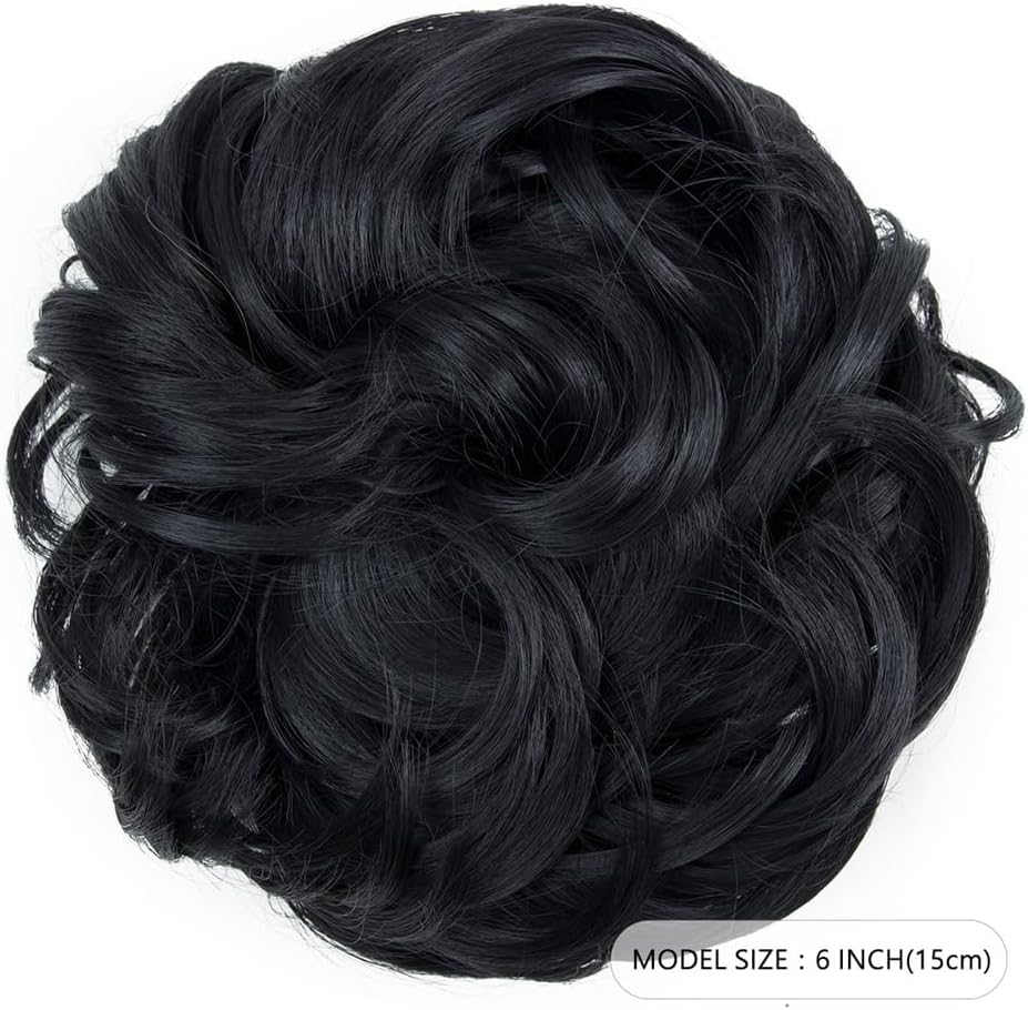 Lot #: 1874 Synthetic Hair Extension Women Chignon(1B) - Image 2
